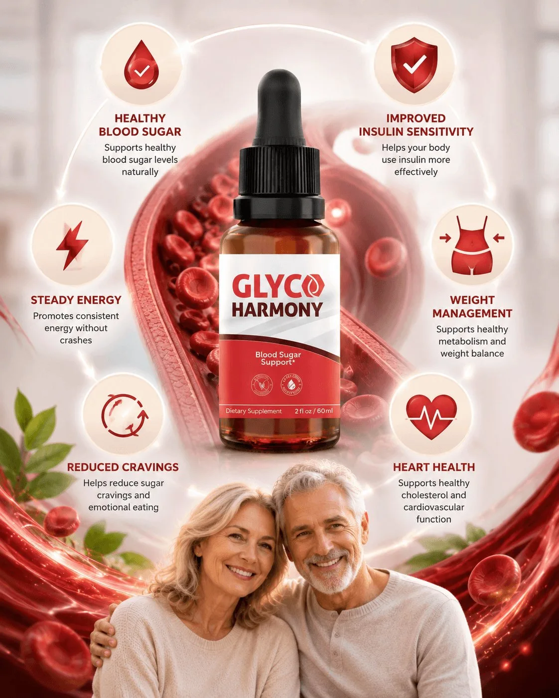 Glyco Harmony benefits lower blood sugar stable energy reduce cravings natural supplement