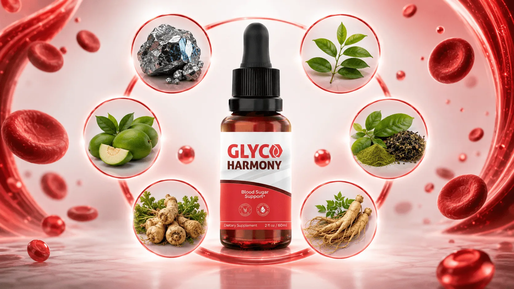 Glyco Harmony ingredients label Chromium Picolinate Gymnema Sylvestre African Mango Green Tea Maca Root Panax Ginseng